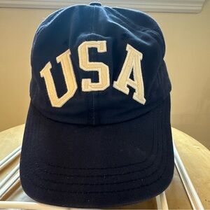 Vintage Polo Ralph Lauren USA Hat Cap Fitted